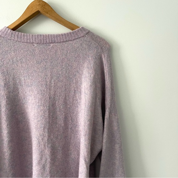Madewell Payton Lavender Pullover Sweater in Coziest Yarn Size XL - Picture 8 of 8